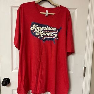 Patriotic graphic t shirt